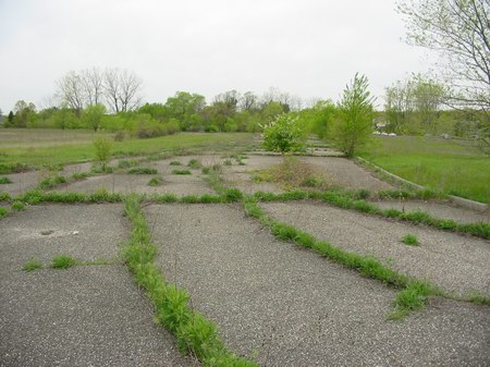 Commerce Drive-In Theatre - Driveway